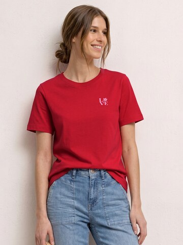 STREET ONE - Camisa em vermelho: frente