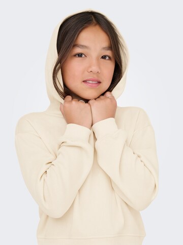 ONLY GIRLS Sweatshirt in White