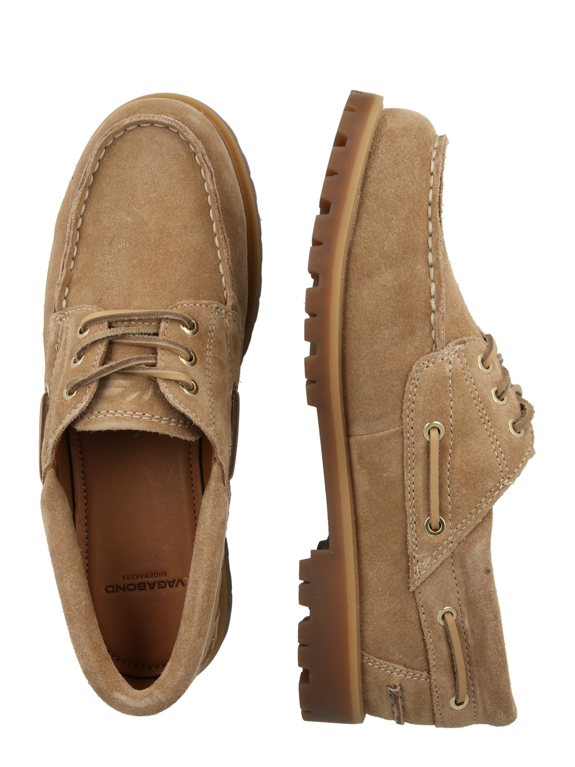 VAGABOND SHOEMAKERS - Zapatos con cordón 'JOSLYN' en beige