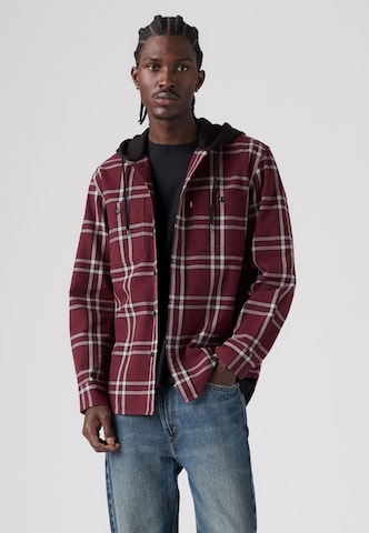 LEVI'S ® Přechodná bunda 'CLASSIC' – červená: přední strana