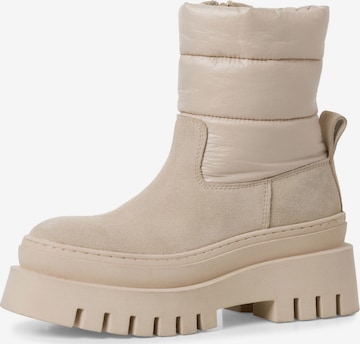 Bottines TAMARIS en beige : devant