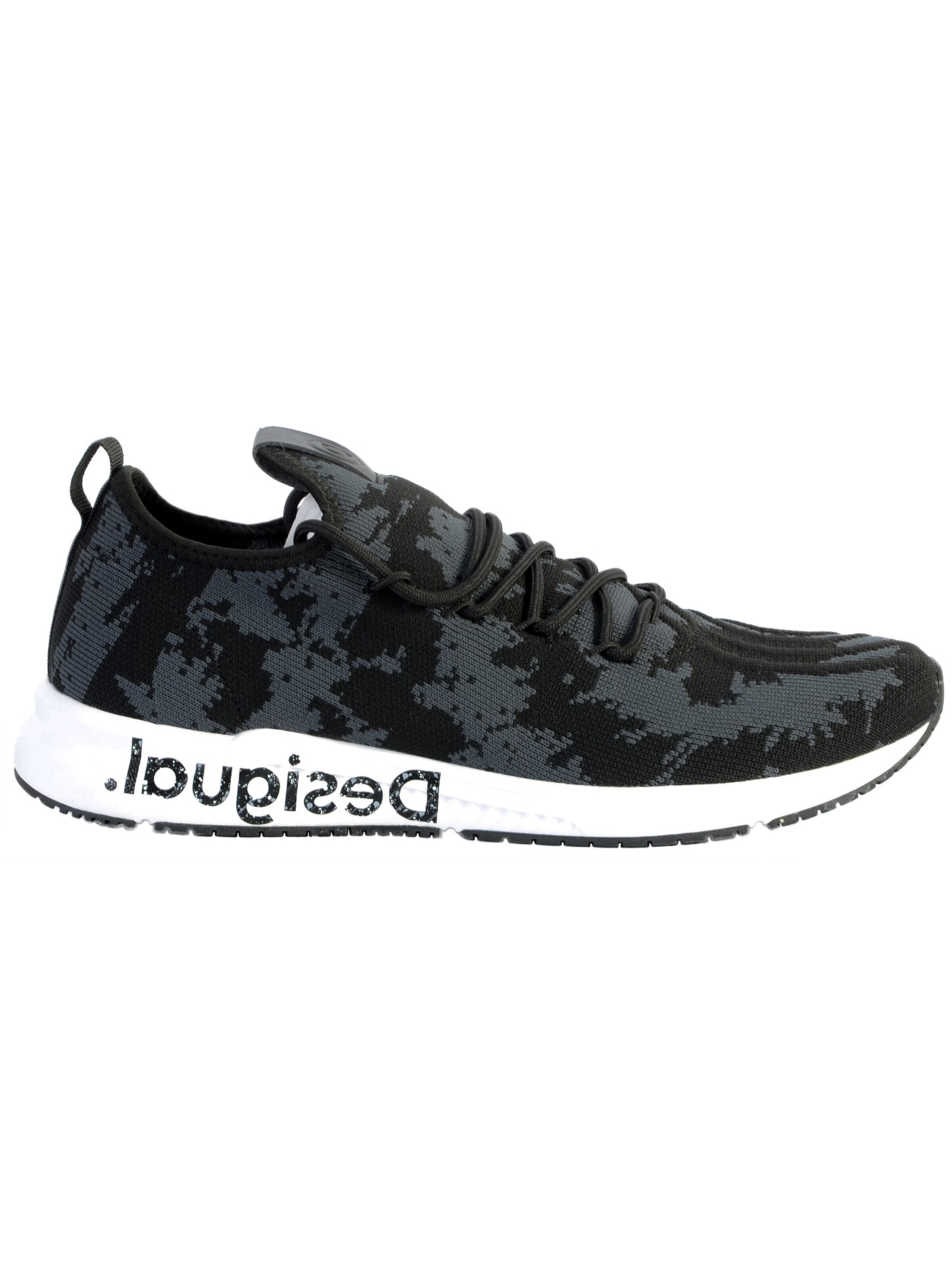 Desigual - Calzado deportivo con cordones en negro