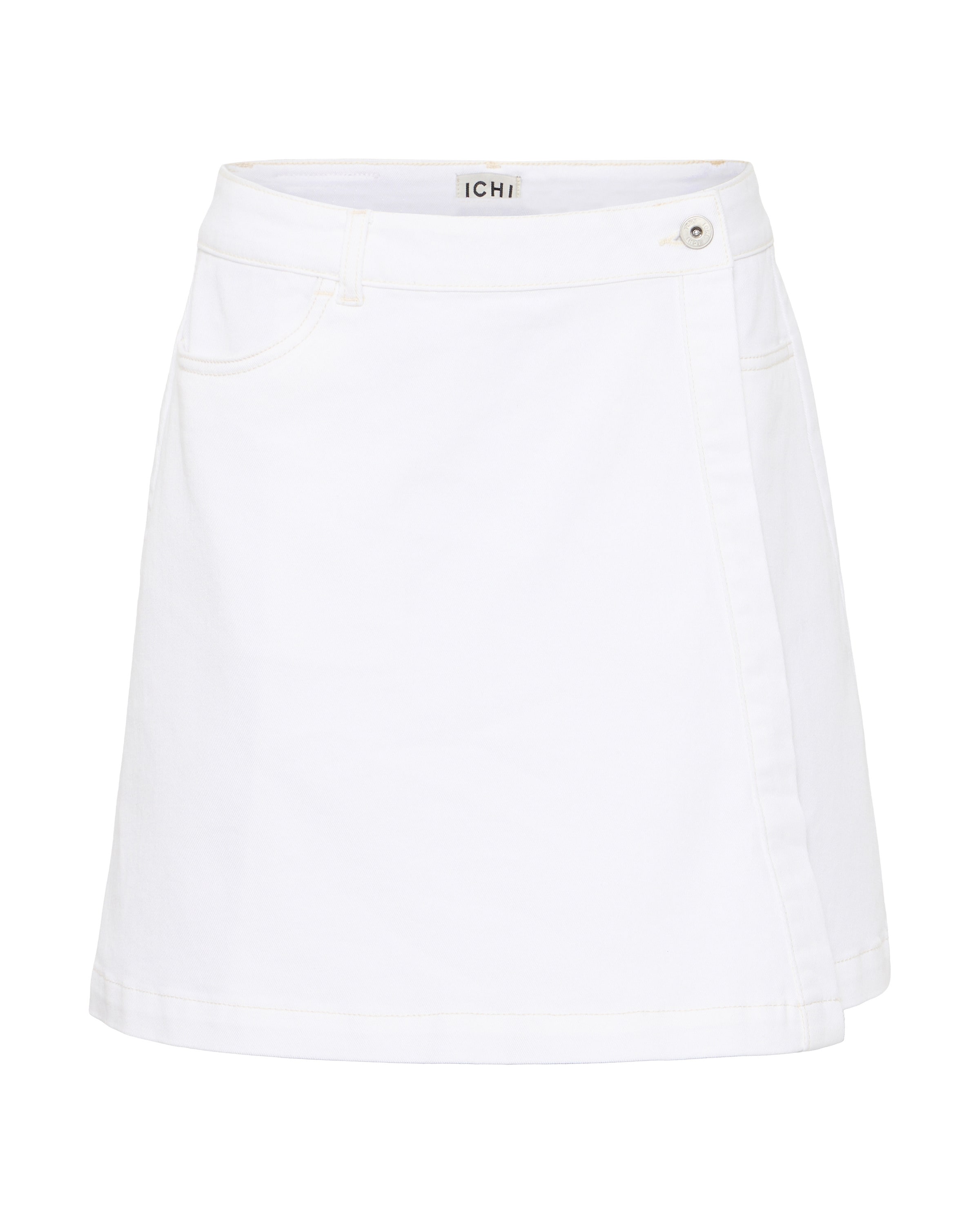 ICHI - Saia 'ICHZiggy' em branco: frente