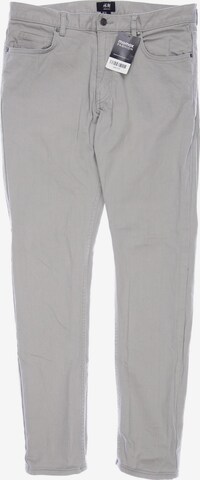 H&M Pants in 32 in Grey: front