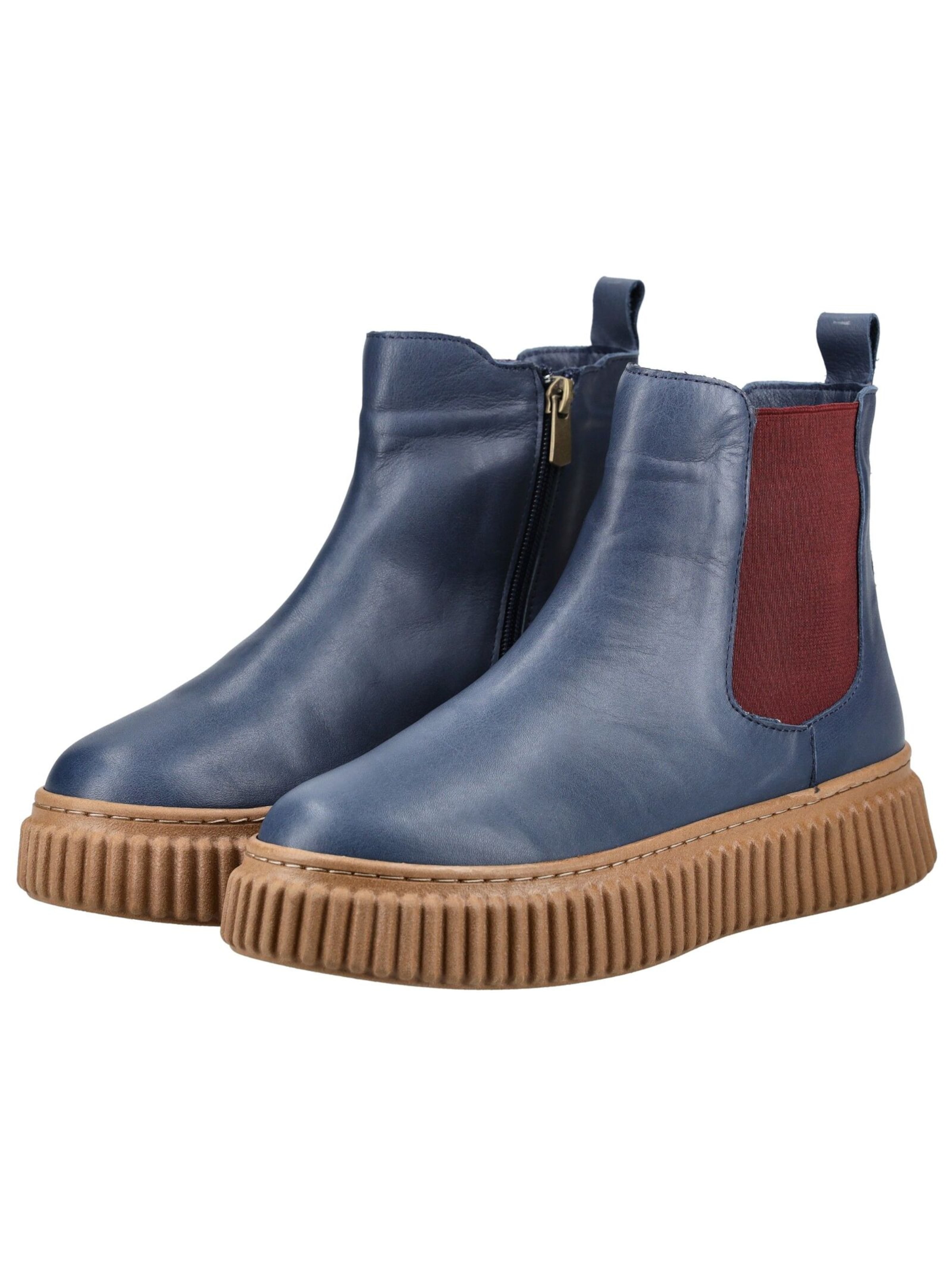 ANDREA CONTI Enkellaarsjes in Blauw