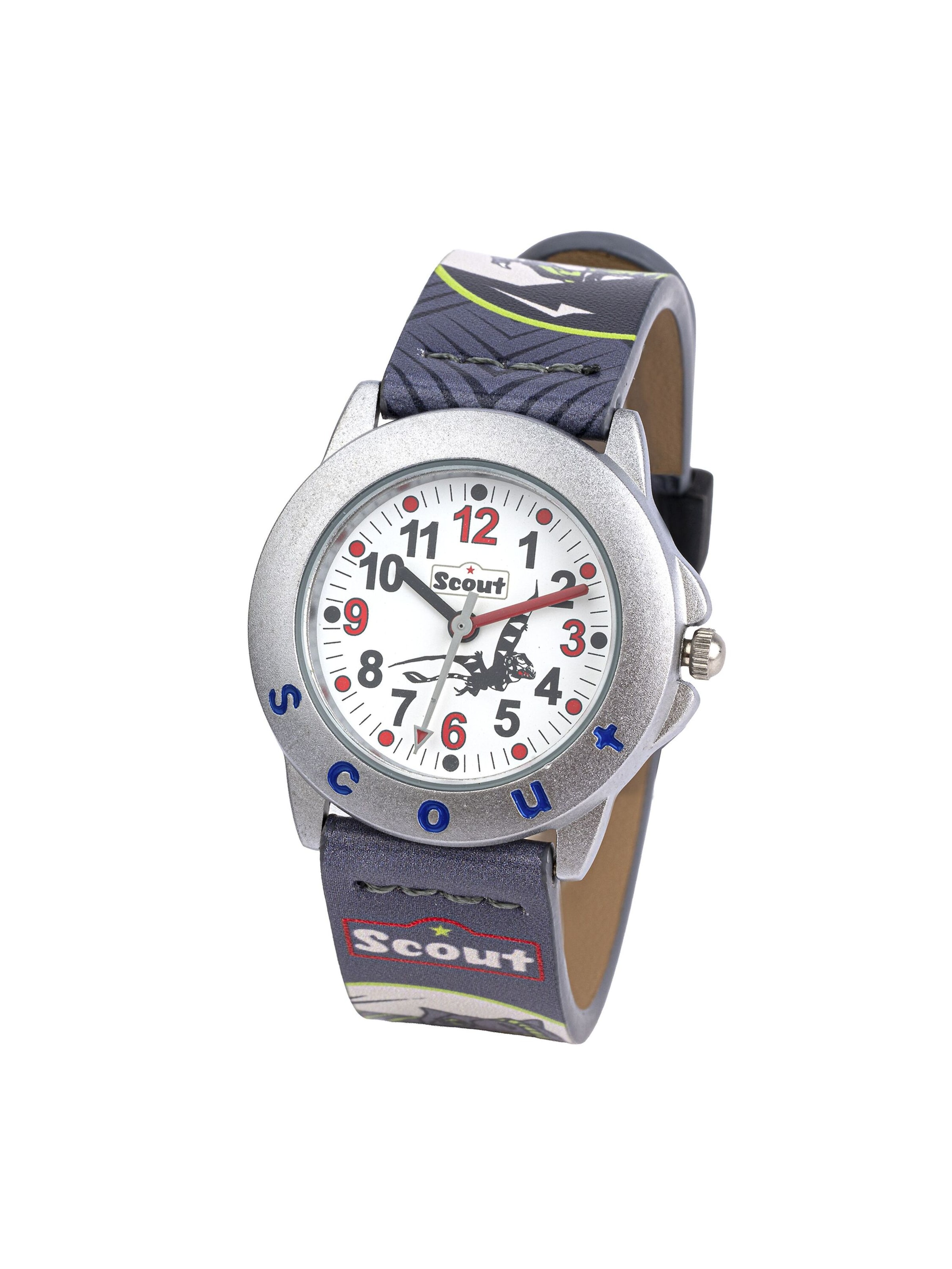 SCOUT Uhr in Schwarz: Vorderseite