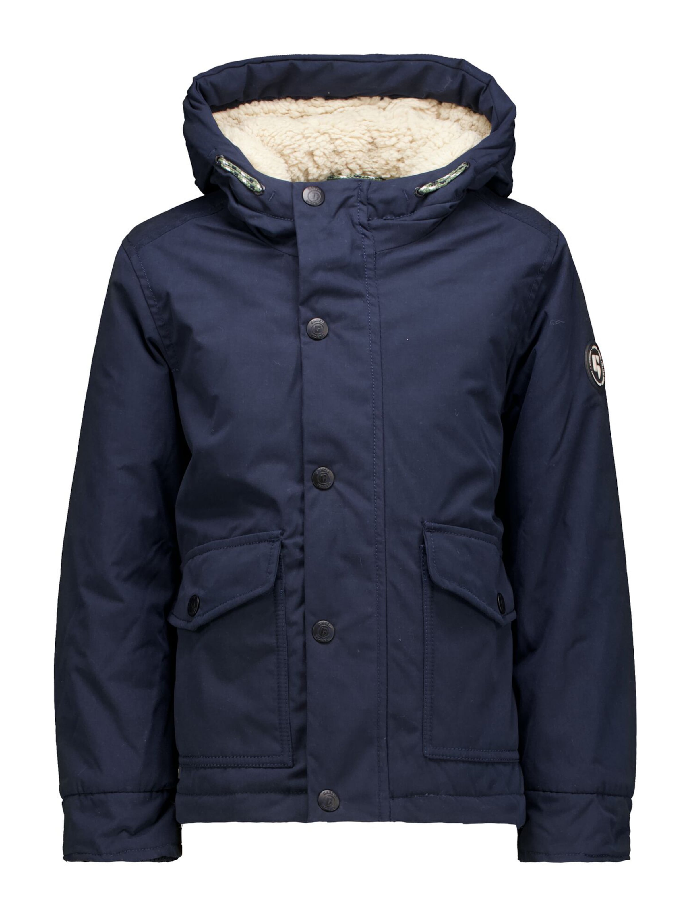 Geacă de iarnă de la GARCIA pe albastru: față