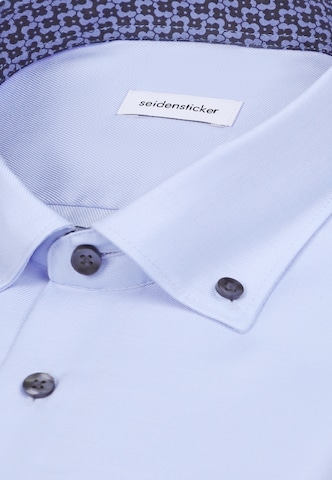 SEIDENSTICKER Regular fit Zakelijk overhemd in Blauw