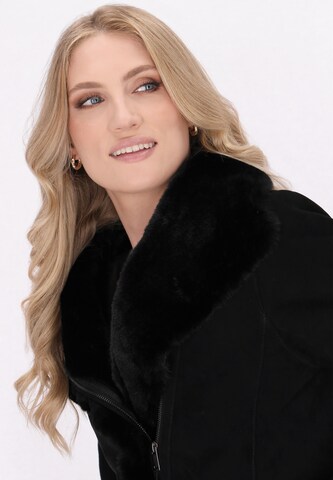 DreiMaster Vintage Winterjas in Zwart