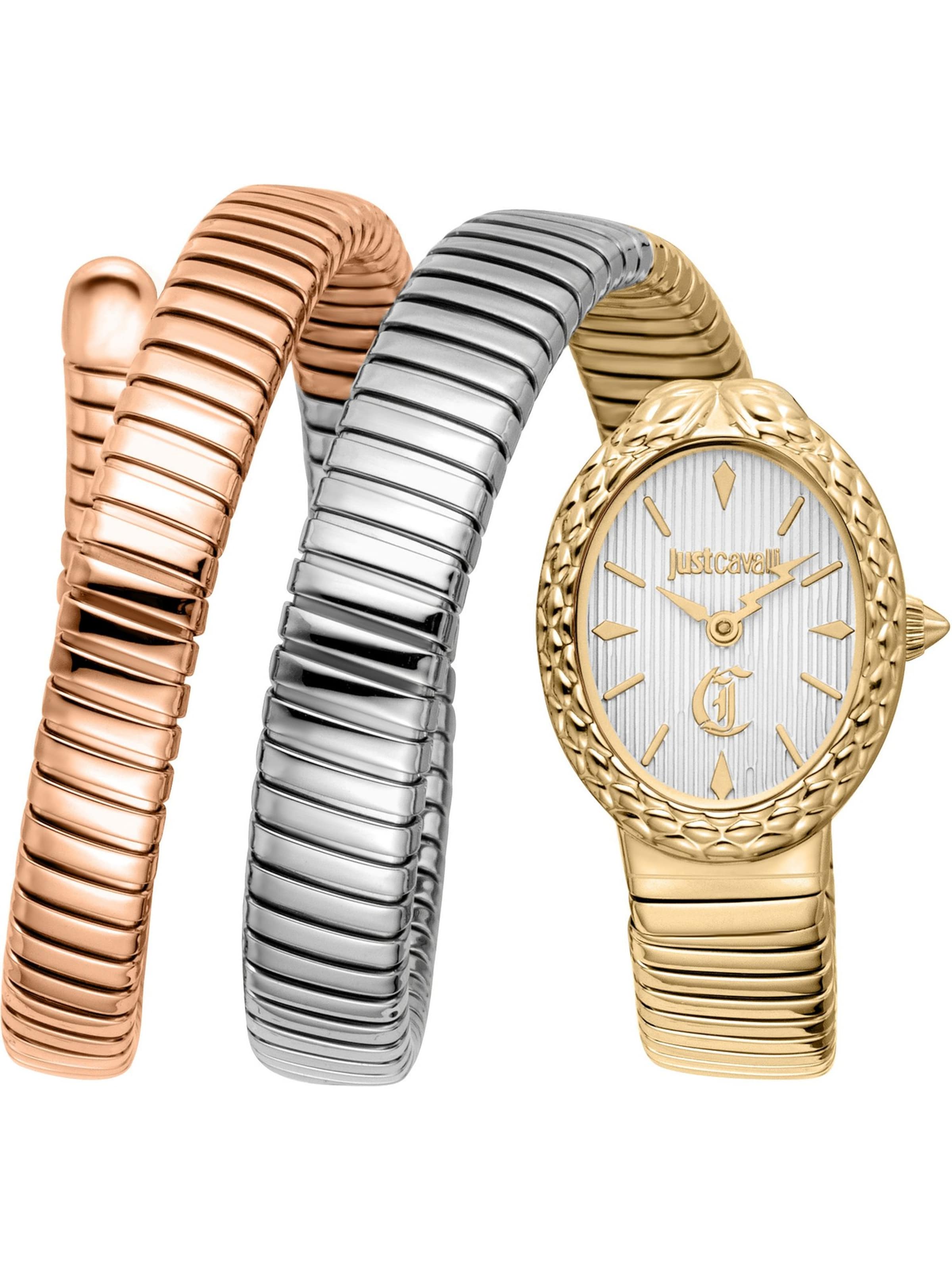 Just Cavalli Analog Watch in Bronze: front
