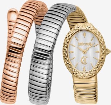 Just Cavalli Uhr in Bronze: Vorderseite