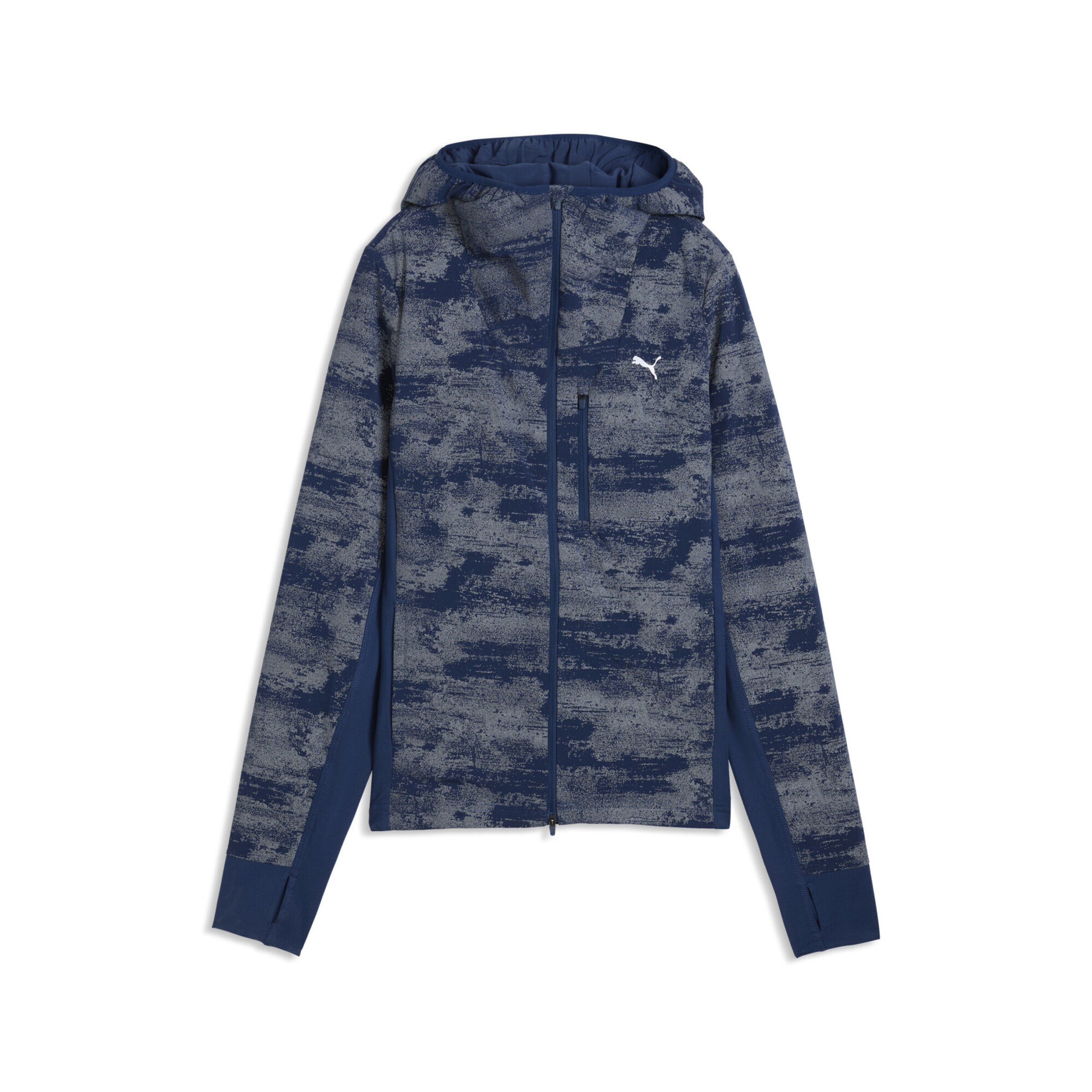 PUMA Sportjas in Blauw: voorkant