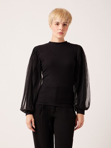 NAF NAF Blouse 'Odilya' in Black: front