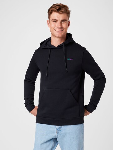 OAKLEY Athletic Sweatshirt in Black: front