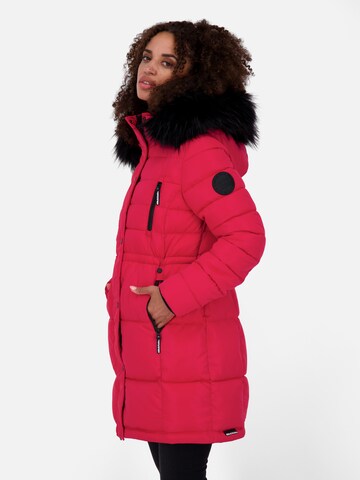 Manteau d’hiver 'NicolaAK' Alife and Kickin en rouge