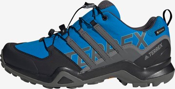 adidas Terrex Outdoor Rubber Boots in Blue: front
