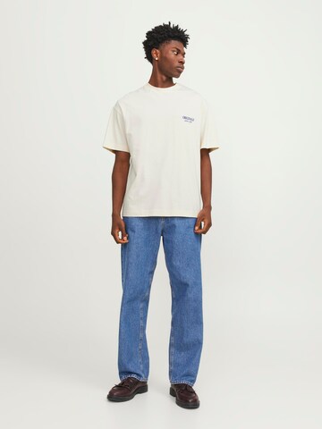 JACK & JONES Shirt 'JORSantorini' in Beige