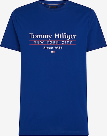 T-Shirt TOMMY HILFIGER en bleu : devant