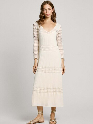 Abito in maglia 'Paulina' di Pepe Jeans in bianco: frontale