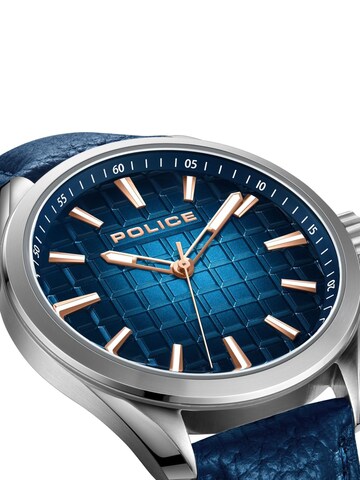 POLICE Analoguhr 'Watch Doolin'‌‌‌ in Blau