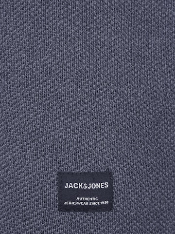 JACK & JONES Regular Fit Pullover 'Hill' in Blau