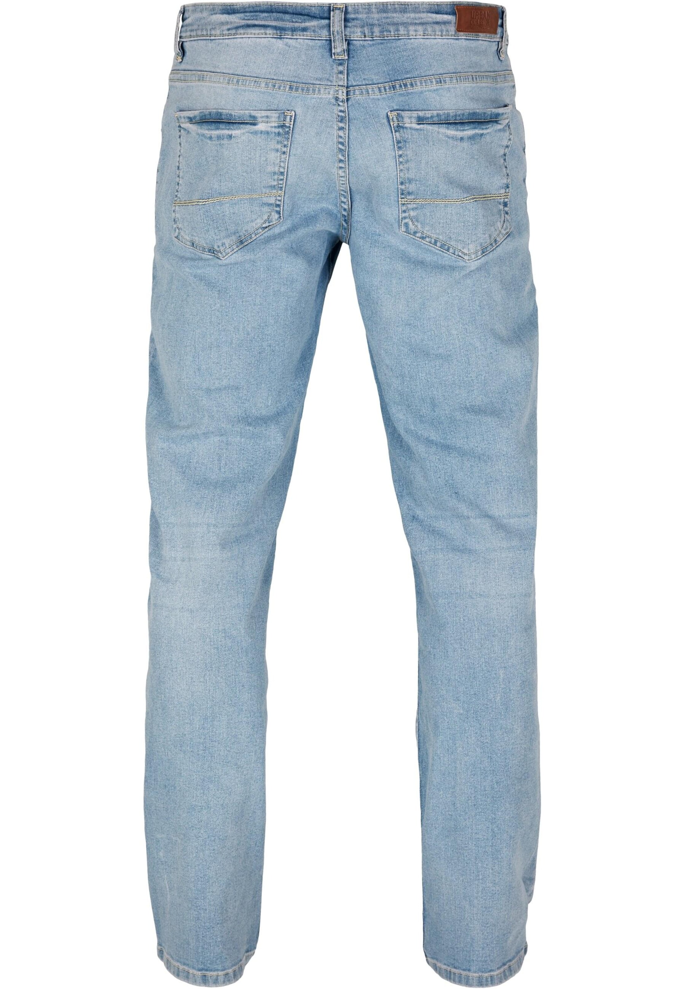 Urban Classics Regular Jeans in Blauw