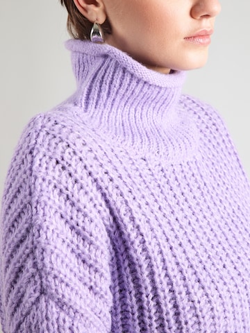 QS Πουλόβερ σε λιλά