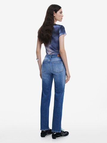 Desigual regular Jeans i blå
