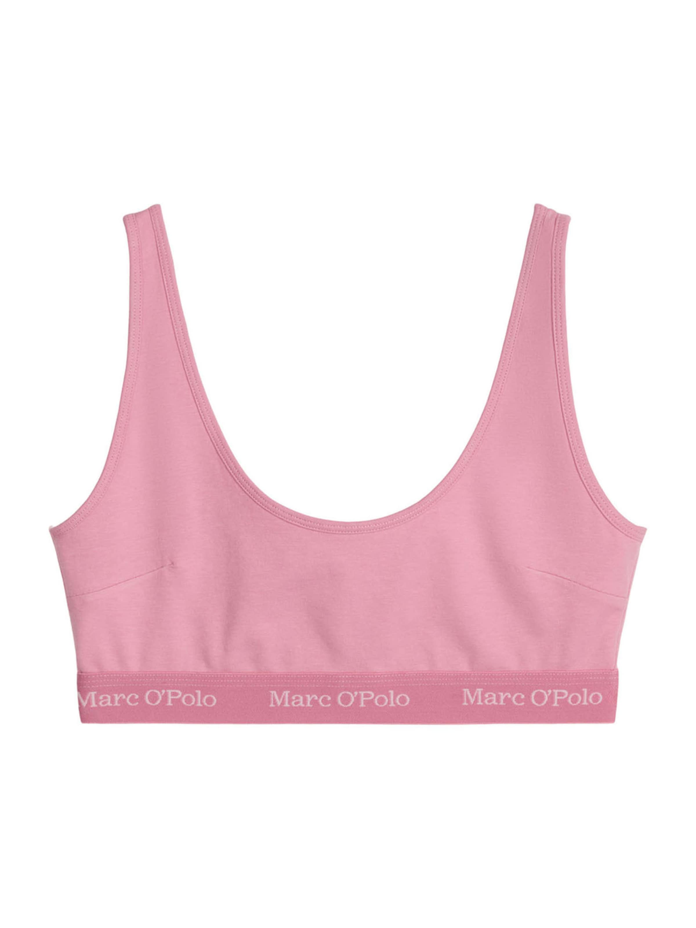 Marc O'Polo Bustier ' Bio ' in 90 in rosa, Produktansicht