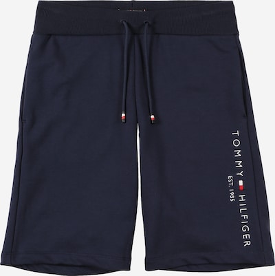 TOMMY HILFIGER Pants in Navy / mottled white, Item view