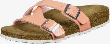 BIRKENSTOCK Muiltjes 'Yao' in Roze: voorkant