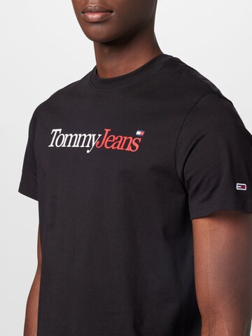 Tommy Jeans T-Shirt in Schwarz