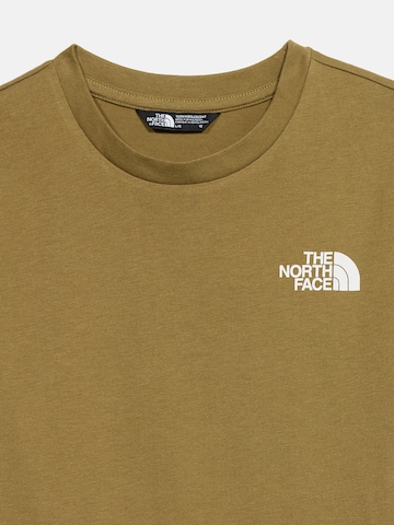 THE NORTH FACE Funkcionalna majica 'SIMPLE DOME' | zelena barva