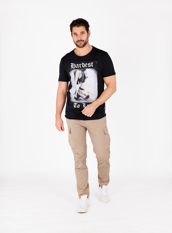 Key Largo Shirt 'Mt Level' in Black