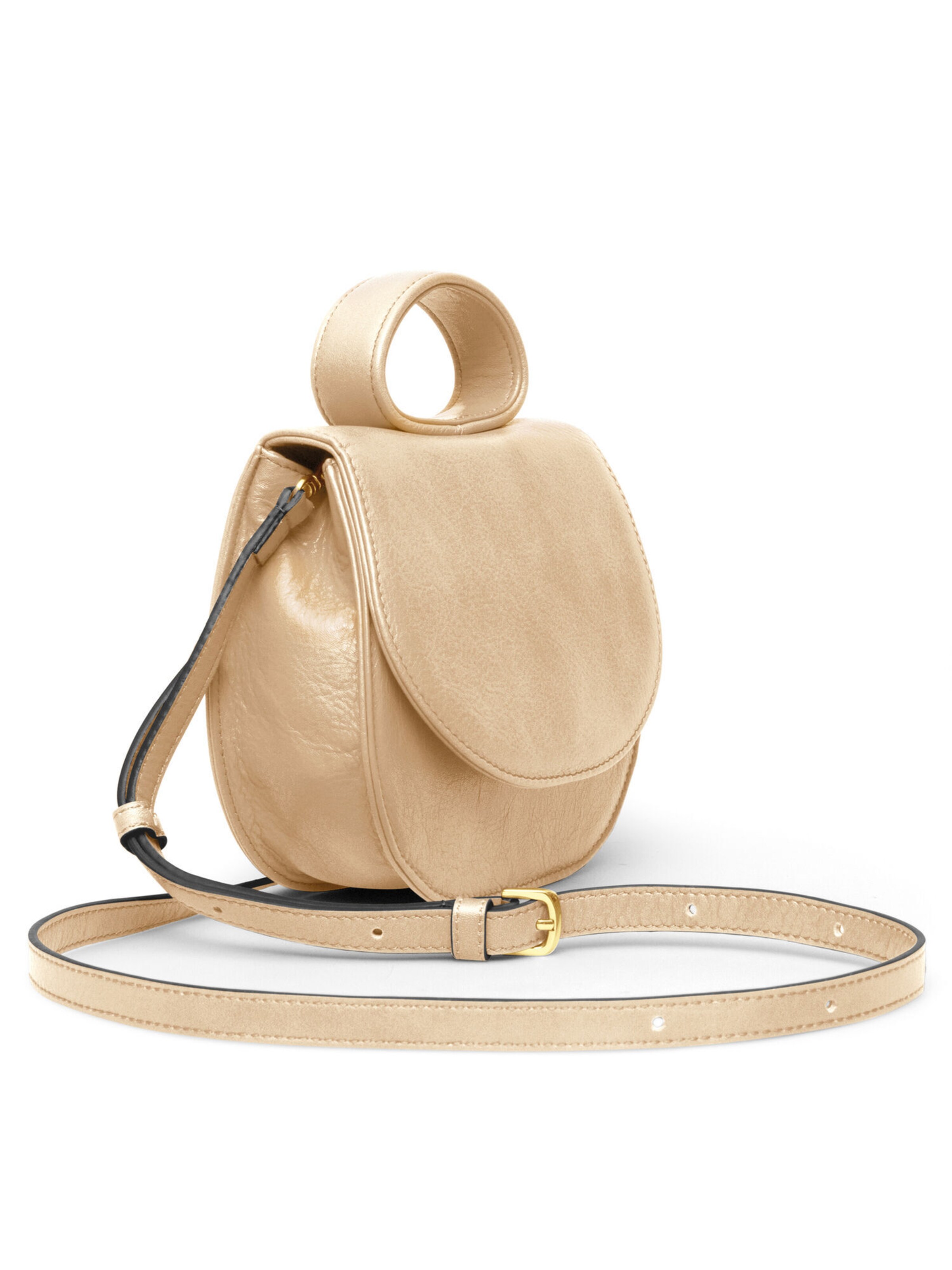 Gretchen Handbag 'Ebony Mini Loop' in Beige