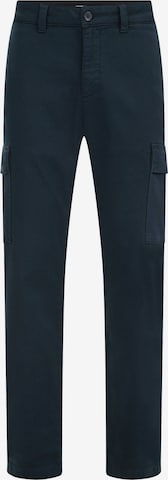 Effilé Pantalon cargo WE Fashion en bleu : devant