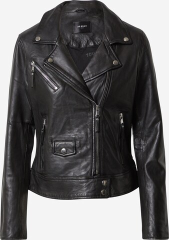 BE EDGY Between-Season Jacket 'Janice' in Black: front