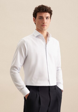 SEIDENSTICKER Regular fit Business shirt in Blue: front