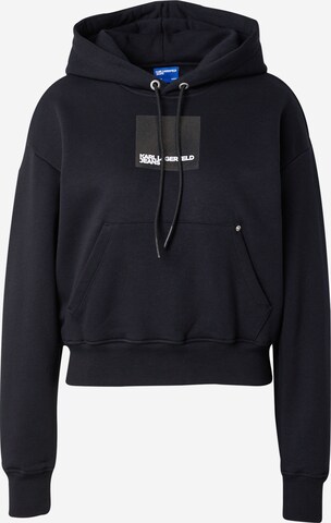 KARL LAGERFELD JEANS Sweatshirt i svart: forside