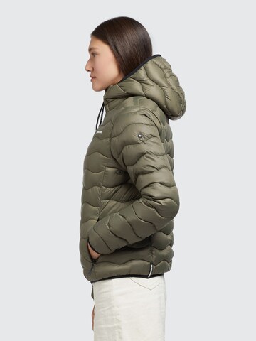 khujo Winter Jacket 'Nanna' in Green