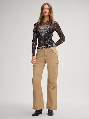 JOOP! Jeans Loose fit Cargo trousers 'Peca' in Beige