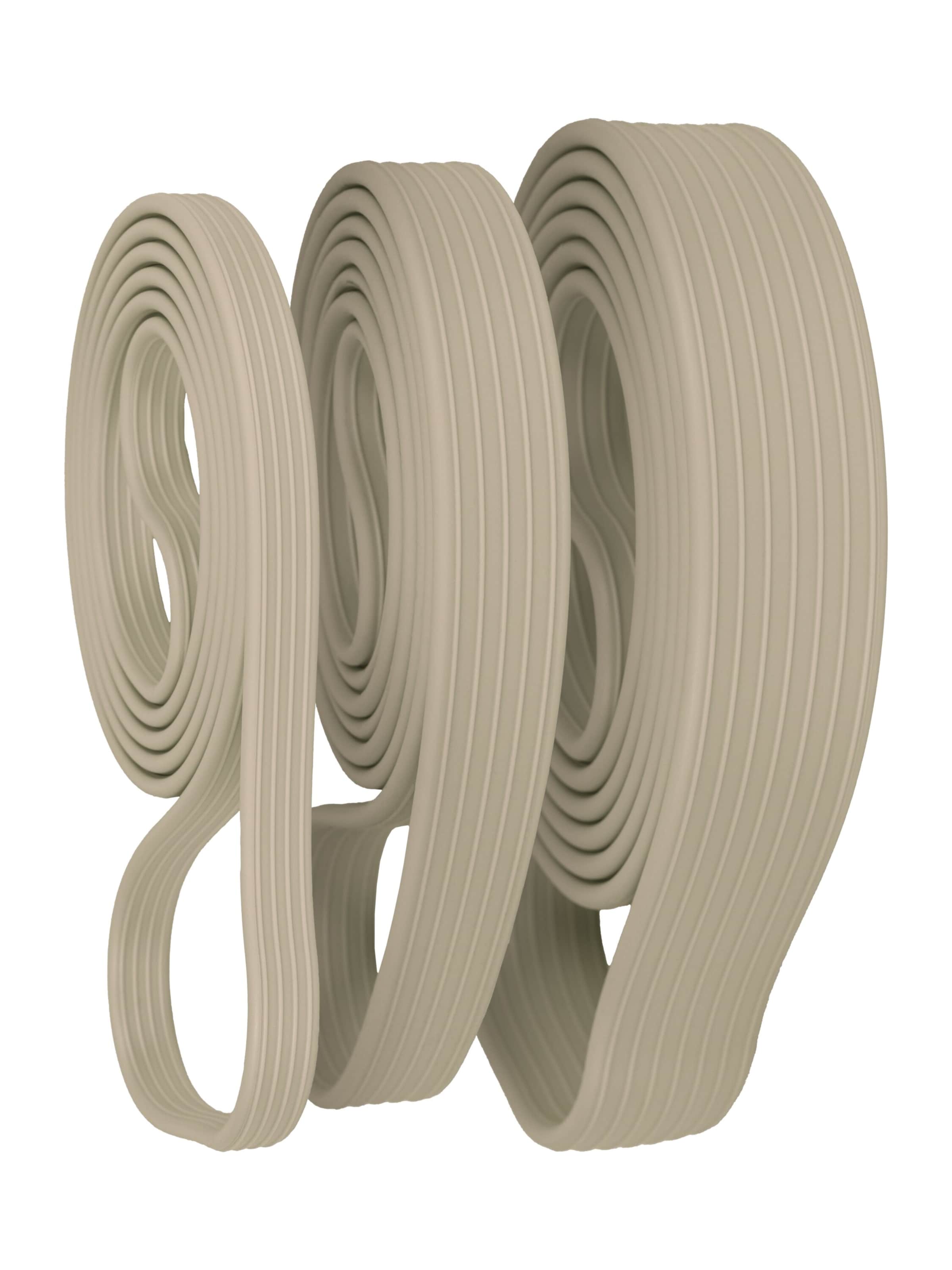 OMNANA Band 'LOOM™' in Beige: front