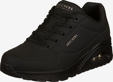 Baskets basses 'Uno Stand On Air' SKECHERS en noir : devant