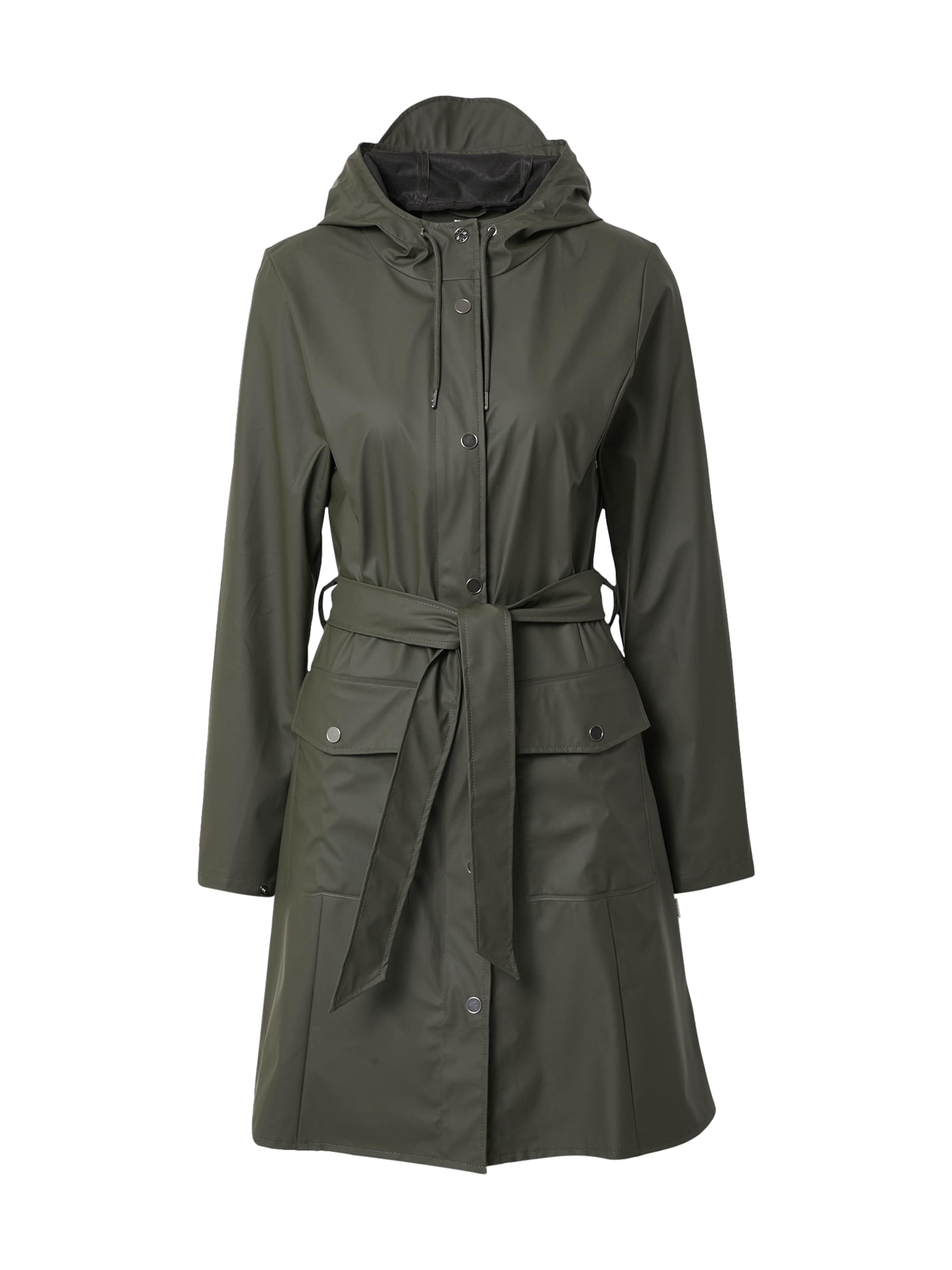 RAINS Raincoat in Green: front