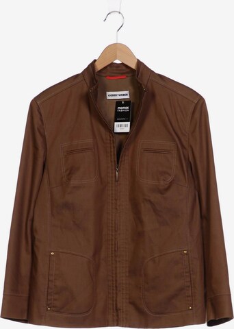 GERRY WEBER Jacket & Coat in XL in Beige: front