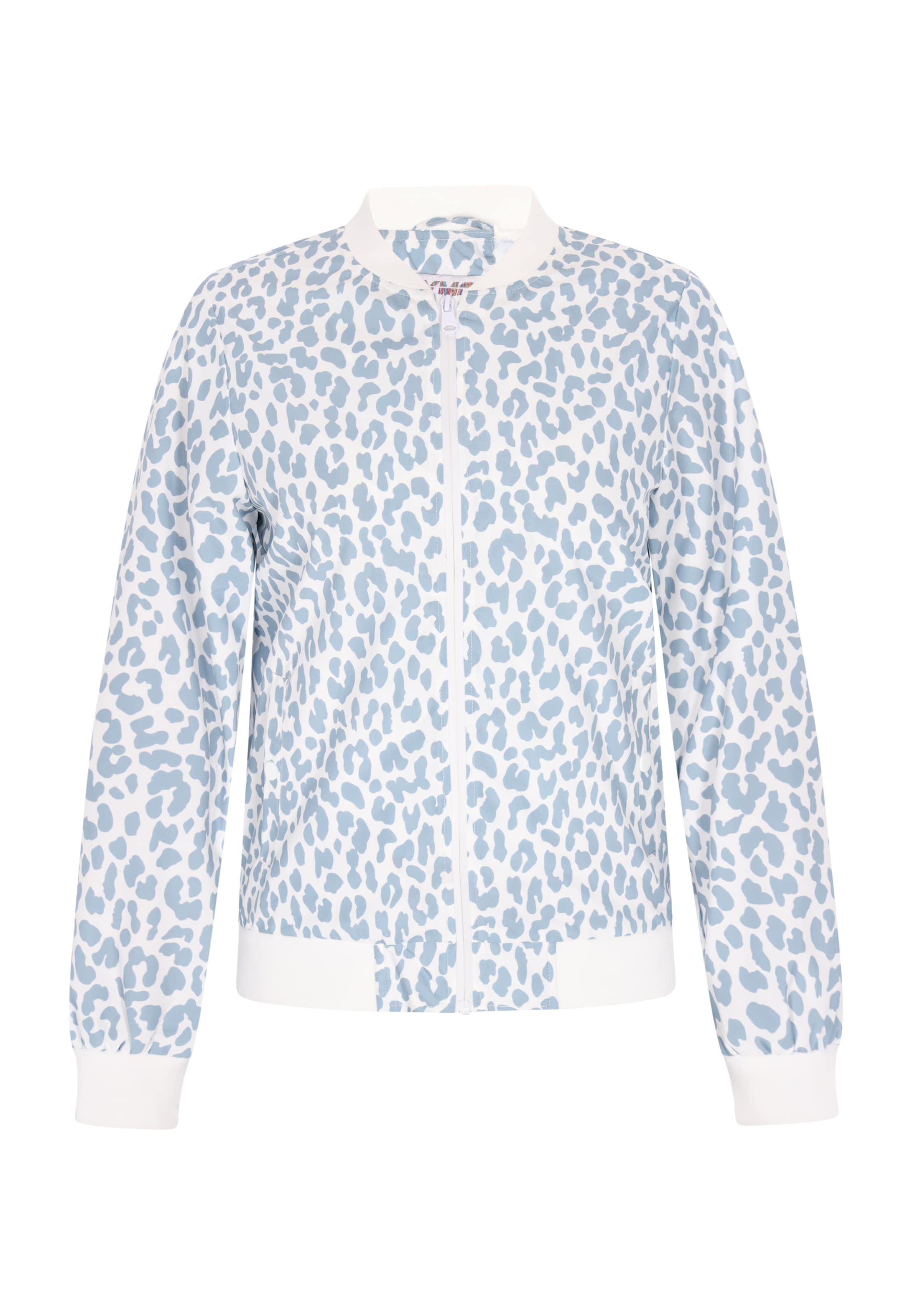 myMo ATHLSR Jacke in Blau: Vorderseite