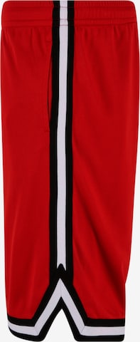 Urban Classics Loosefit Kalhoty – červená