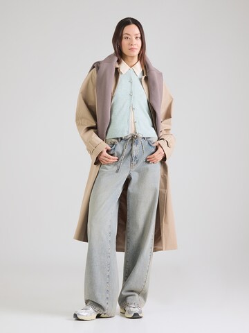 JDY Вязаная кофта 'JDYRue' в Зеленый