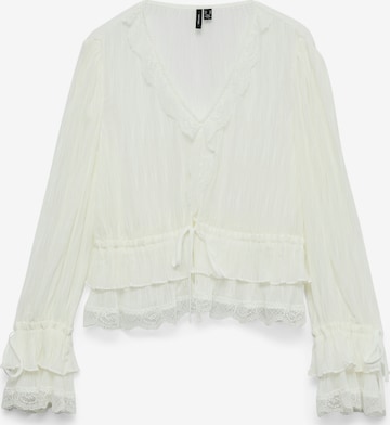 VERO MODA Pusero 'VMFELINE' värissä valkoinen: etupuoli