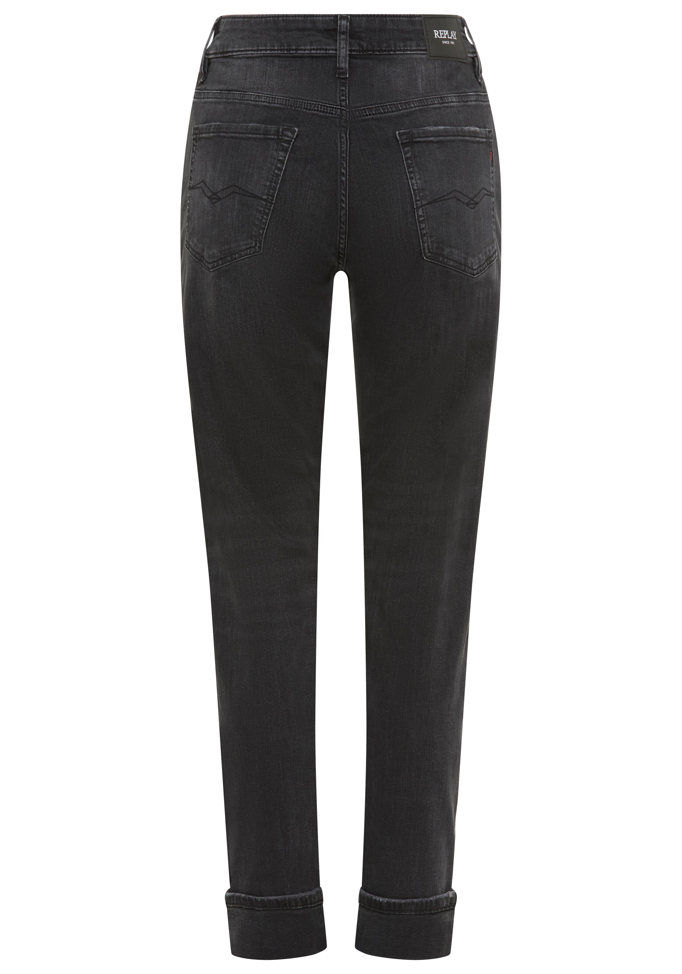 REPLAY Jeans in Black: front